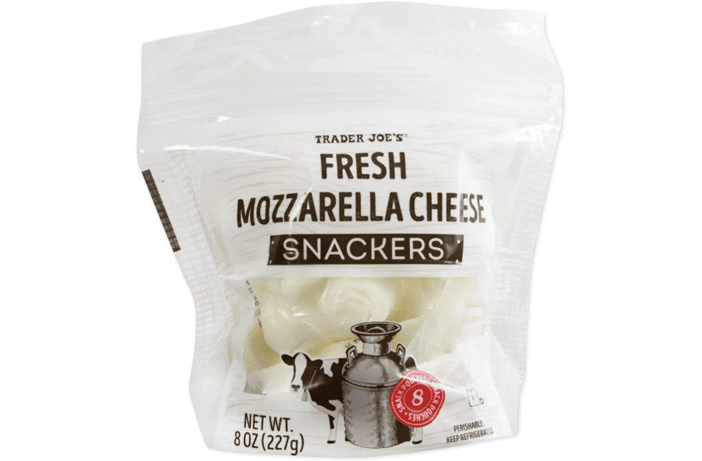 Trader Joe's Fresh Mozzarella Cheese Snackers